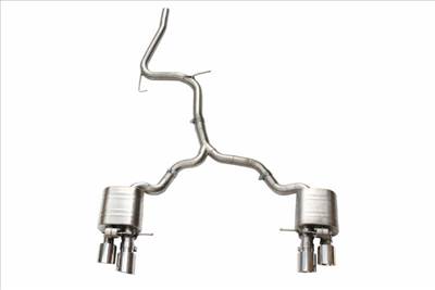 TurboWorks CatBack kipufogórendszer Audi A5 2.0T 17-18 Active