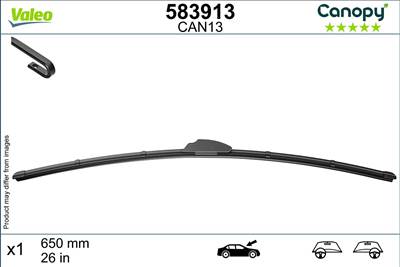Hyundai I40 2014-2019 - Ablaktörlő lapát 1db (CAN13) 650 Vez./ut. o