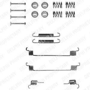 DELPHI LY1061 - tartozék készlet, fékpofa ABARTH DACIA DATSUN FIAT FORD LANCIA PEUGEOT RENAULT VW ZA
