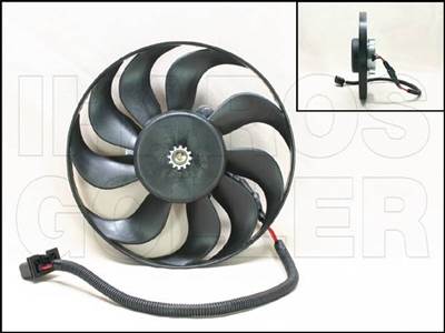 VW Beetle 1998-2005 - Hűtőventilátor jobb 290mm (OE: 1J0959455M) *
