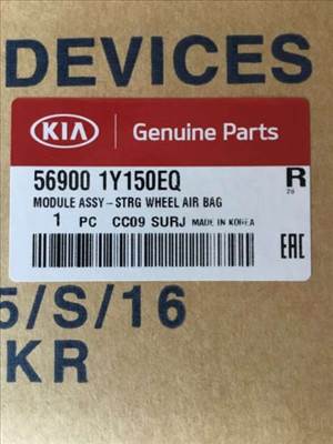 Kia Picanto TA Facelift vezetőoldali légzsák 569001Y150EQ