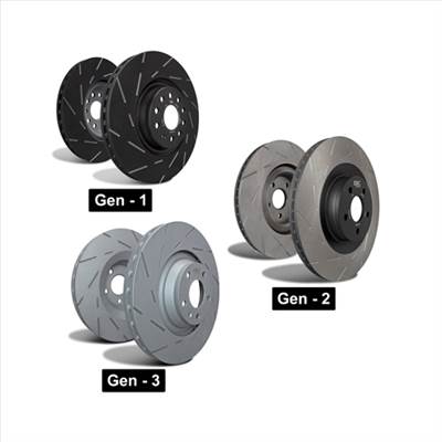 EBC BRAKES USR7254 - féktárcsa FORD USA