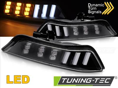 Ford Mustang Mk6 FORD MUSTANG 15-17 Dinamikos LED Fekete index