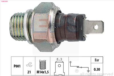 EPS 1.800.000 - olajnyomás kapcsoló ALFA ROMEO FIAT FSO IVECO LADA LANCIA SEAT VW ZASTAVA