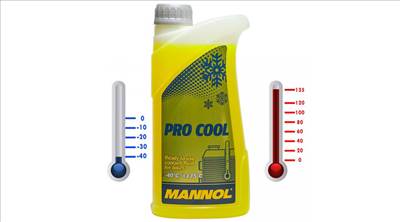 Mannol Pro Cool fagyálló hűtőfolyadék (1 liter / -40°C )