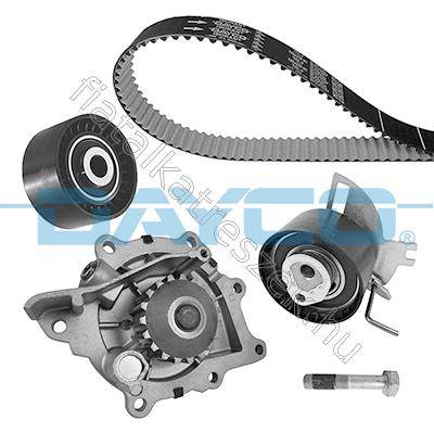 Vízpumpa + fogasszíj készlet - JUMPER, FUSION, DS4, DS5, FOCUS, DS - KTBWP9950, KTBWP9950 -  - DAYCO Utángyártott új KTBWP9950