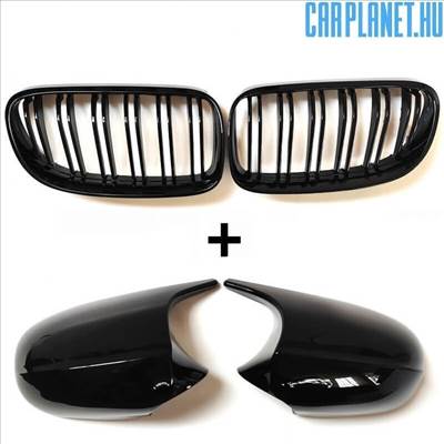 BMW E92 E93 LCI fényes Shadow line csomag - vese és tükör borítás (2010-2013)