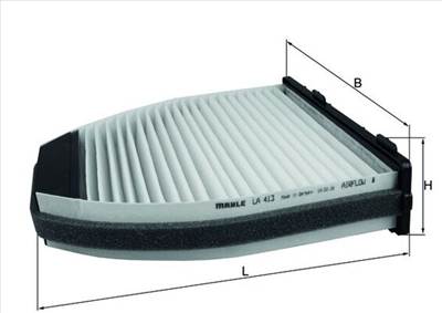 MAHLE LA 413 - pollenszűrő MERCEDES-BENZ MERCEDES-BENZ (BBDC)