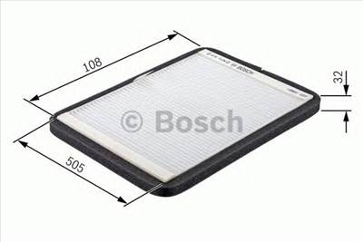 BOSCH 1 987 432 018 - pollenszűrő FORD FORD AUSTRALIA