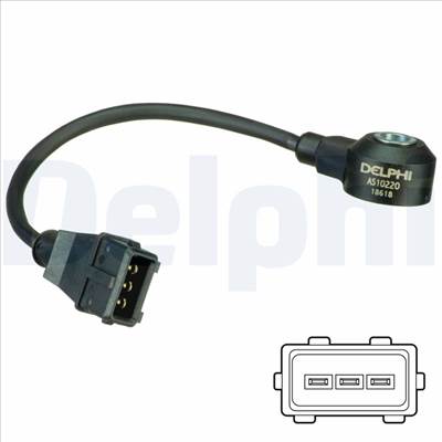 DELPHI AS10220 - kopogásérzékelő AUDI SEAT SKODA VW