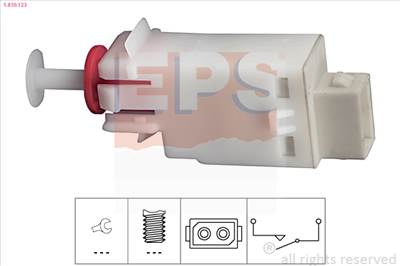 EPS 1.810.123 - Kuplungpedál szenzor OPEL VAUXHALL