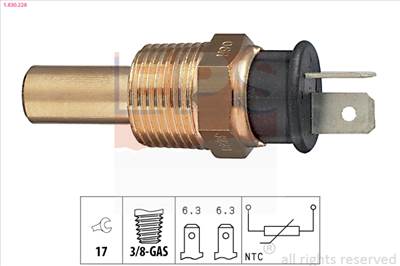 EPS 1.830.228 - hűtőfolyadék hőmérséklet érzékelő HYUNDAI MITSUBISHI