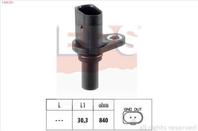 EPS 1.953.221 - Automata váltó fordulatszám érzékelő AUDI SEAT SKODA VW