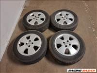 4db 4x100 15" Opel / Chevrolet / GM: Gyári Alufelni Nyári gumival Eladó!!! 6Jx15 H2 Agyméret 56,6mm 