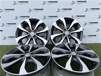 4x100 16" Nissan gyári alufelni + TPMS szenzor 6Jx16h2 ET55