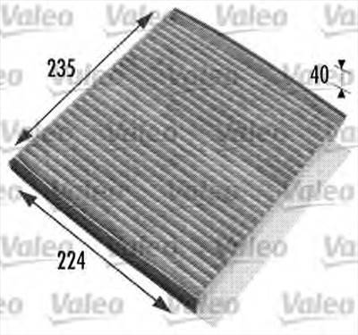 VALEO 698778 - pollenszűrő MERCEDES-BENZ