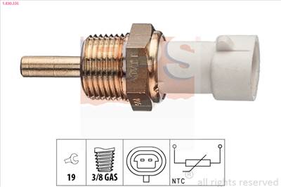 EPS 1.830.335 - hűtőfolyadék hőmérséklet érzékelő CHEVROLET DAEWOO OPEL VAUXHALL