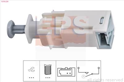 EPS 1.810.226 - Kuplungpedál szenzor ABARTH FIAT OPEL VAUXHALL