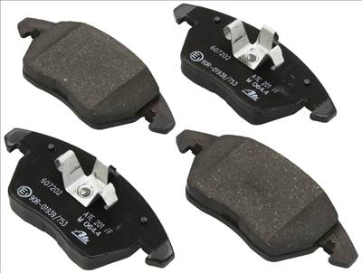 Peugeot 208 I, 308 I, 3008 I, RCZ első fékbetét garnitúra ATE fékrendszer ATE gyártmány 13046072022