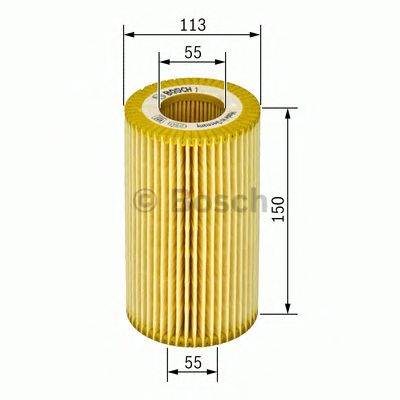 BOSCH F 026 407 046 - olajszűrő DAF TEMSA