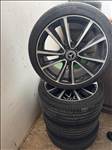  18" használt (gyári felni) alufelni, rajta 225/40 használt Barum nyári gumi gumi 