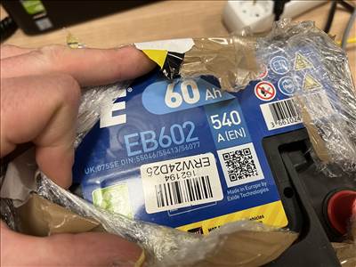 Exide Excell 60Ah 540A (EB602) akkumulátor