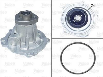 Vízszivattyú, motorhűtés VALEO 506513 for AUDI, SEAT, SKODA, VW