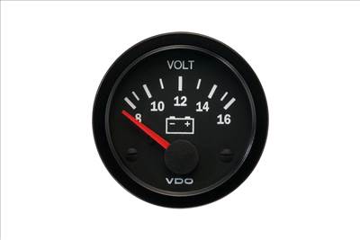 VDO 52mm óra - Volt 12V (8-16V)