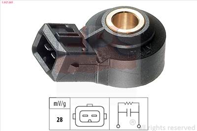 EPS 1.957.001 - kopogásérzékelő CITROËN LADA MERCEDES-BENZ PEUGEOT RENAULT SAAB SEAT SKODA SSANGYONG