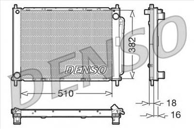 DENSO DRM23100 - Hűtőmodul RENAULT