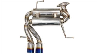 TURBOWORKS CatBack kipufogórendszer BMW E90 E91 320I 320D 323I 330D