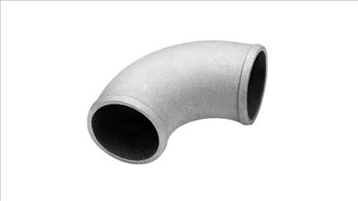 TurboWorks szűkített öntött alumínium könyök 90° 63mm