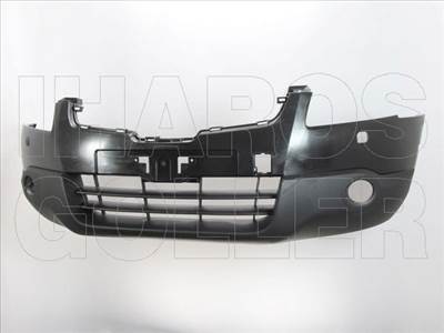Nissan Qashqai 2007-2010 - Első lökhárító részben alap. (fsz. mosós)
