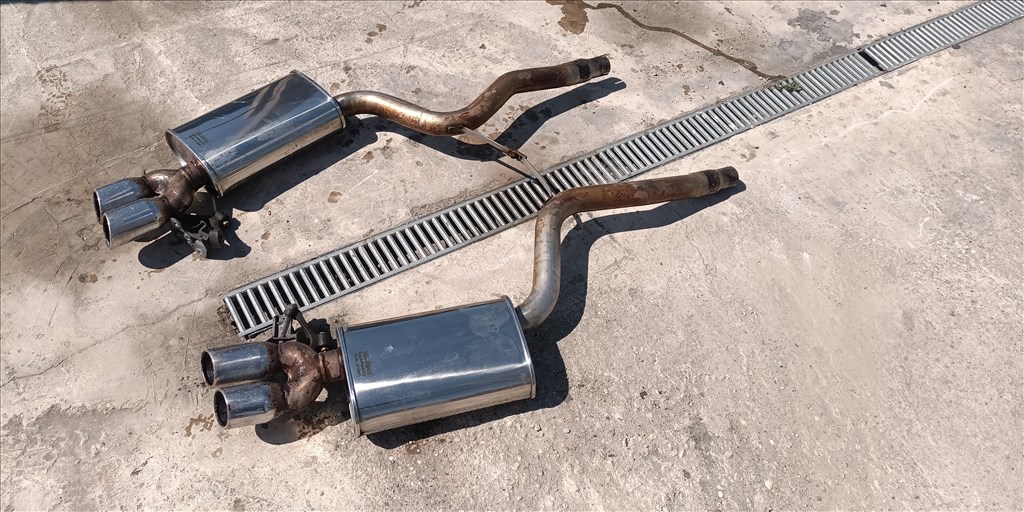 Audi A4 b7 benzines sport kipufogó rendszer  3. kép