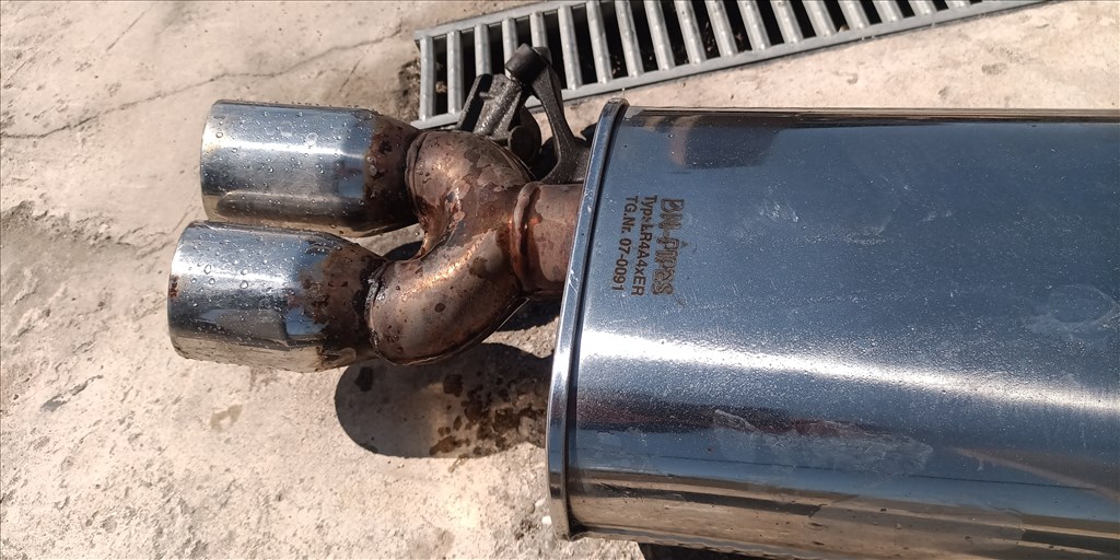 Audi A4 b7 benzines sport kipufogó rendszer  9. kép