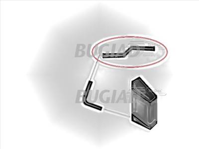 BUGIAD 82638 - Töltőlevegő cső AUDI SKODA VW