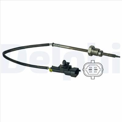 DELPHI TS30032 - Érzékelő, kipufogógáz hőmérséklet BMW CHEVROLET OPEL VAUXHALL