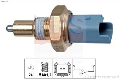 EPS 1.860.271 - tolatólámpa kapcsoló DACIA LADA NISSAN OPEL RENAULT VAUXHALL