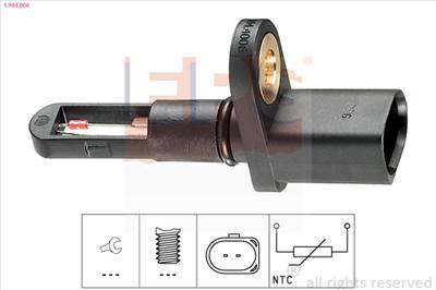 EPS 1.994.006 - Beszívott levegő hőmérséklet érzékelő AUDI BENTLEY PORSCHE SEAT SKODA VW
