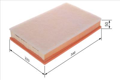 légszűrő BOSCH F 026 400 477 for VW, AUDI, FEDERAL