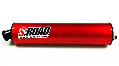 MVT S-Road hangtompító ( Piros )