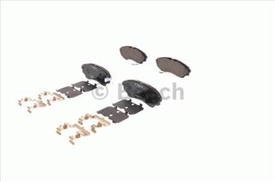 BOSCH 0 986 494 587 - fékbetét FORD FORD ASIA / OZEANIA FORD AUSTRALIA MAZDA
