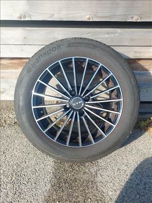  16" újszerű Mak alufelni, rajta 195/60 újszerű Hankook nyári gumi gumi 