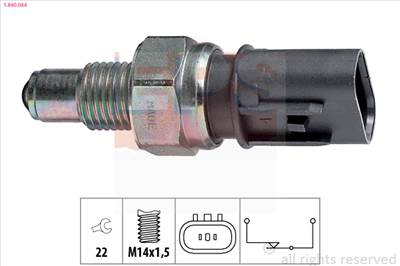 EPS 1.860.084 - tolatólámpa kapcsoló CHRYSLER HYUNDAI MITSUBISHI VOLVO