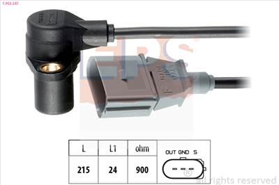 EPS 1.953.241 - főtengely jeladó AUDI SEAT SKODA VW