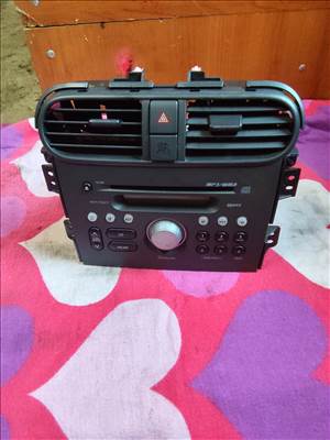 Suzuki Splash, Opel Agila B Rádió Fejegység CD lejátszó  3910151k00ezr