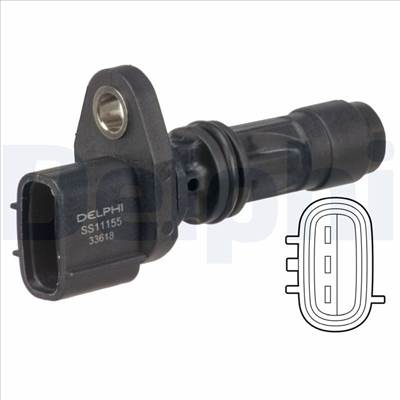 DELPHI SS11155 - vezérműtengely pozíció érzékelő NISSAN