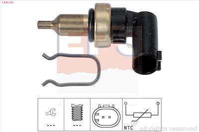 EPS 1.830.343 - hűtőfolyadék hőmérséklet érzékelő CHRYSLER DODGE JEEP MERCEDES-BENZ SMART
