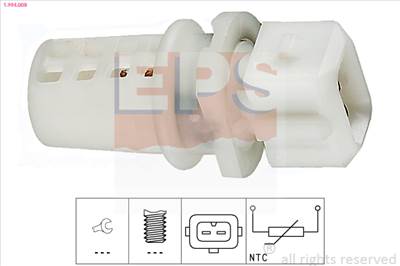 EPS 1.994.009 - Beszívott levegő hőmérséklet érzékelő MITSUBISHI OPEL RENAULT VAUXHALL VOLVO