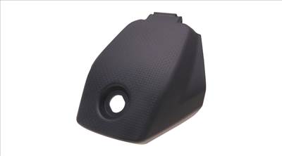 Original Parts Derbi Senda DRD tank takaró, betöltő nyílás fedő idom (2011-17) Fekete